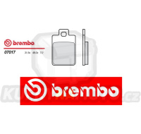 Brzdové destičky Brembo PIAGGIO STORM 50 r.v. Od 96 -  směs Originál Přední