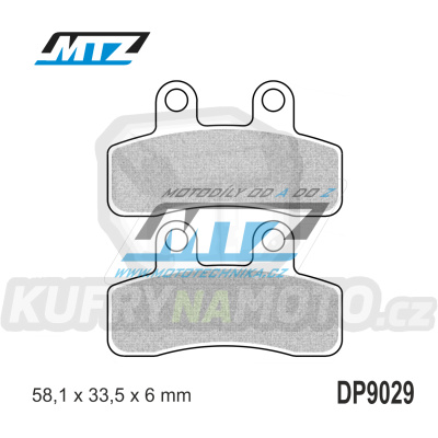 Destičky brzdové DP9029-FM - MTZ směs Offroad-Profi