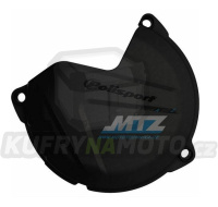 Kryt spojkového víka YZ250 / 00-23 + YZ250X - (barva černá)