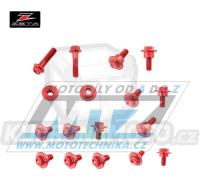 Sada šroubů na plasty - ZETA ZE88-5062 - Honda CRF450R / 21-24 + CRF250R / 22-24 - červené