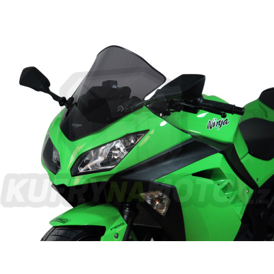 Moto plexi MRA Kawasaki ZX 300 R 2013 - typ racing R kouřové