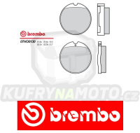 Brzdové destičky Brembo HONDA CB F1 750 r.v. Od 75 - 77 směs Originál Přední