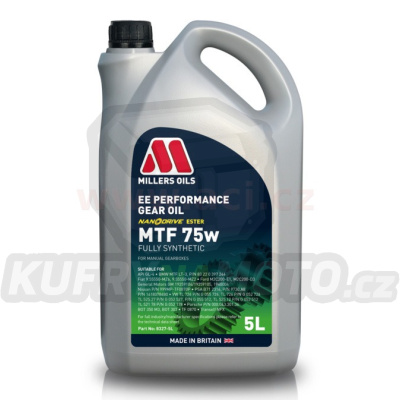 MILLERS OILS EE PERFORMANCE MTF 75w 5l