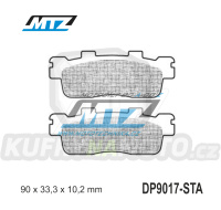 Destičky brzdové DP9017-STA - směs Standard