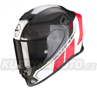 Moto přilba SCORPION EXO-R1 CARBON AIR CORPUS II  černo/neonově červená