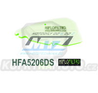 Filtr vzduchový HFA5206DS (HifloFiltro) - Derbi 50 Atlantis 4T + 100 Atlantis 4T + Piaggio 50 Free + 100 Free 4T