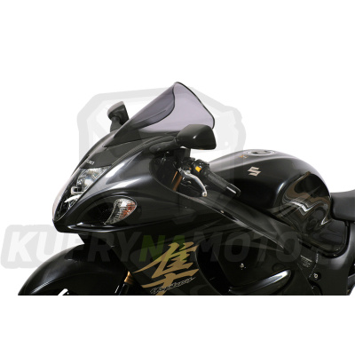 Plexi plexisklo MRA Suzuki GSX – R 1300 Hayabusa 2008 - typ racing R černé