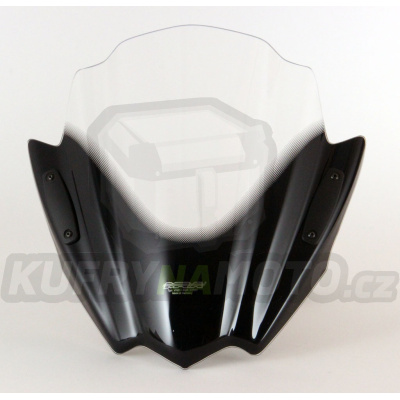 Moto plexi MRA Kawasaki Eliminator 250 všechny r.v. typ speed SPS racing RNB černé saténové