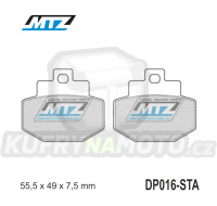 Destičky brzdové DP016-STA - směs Standard