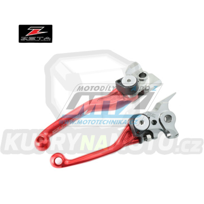 Sada výklopných páček ZETA PIVOT - ZETA ZE44-4123 - KTM 125SX+150SX + 250SXF+350SXF+450SXF + 200EXC+250EXC+300EXC + 250EXCF+350EXCF+450EXC+500EXC + Husqvarna TC125+TC250 + FC250+FC350+FC450 + TE+FE + Gas-Gas MC+MCF (brzda Brembo/spojka Brembo) - červ