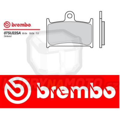 Brzdové destičky Brembo SUZUKI RF RR 900 r.v. Od 94 - 96 směs SA Přední