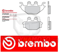 Brzdové destičky Brembo SYM QUADLANDER 250 r.v. Od 06 -  směs Originál Přední