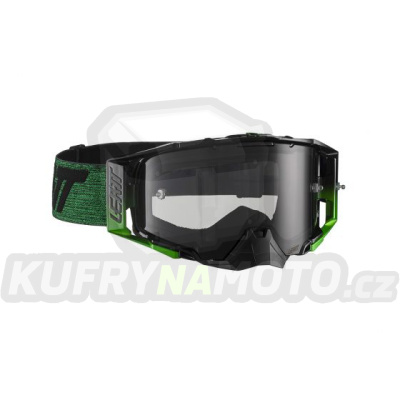 LEATT  brýle VELOCITY 6.5 GOGGLE black/GREEN SMOKE barva černá/zelená