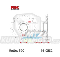 Kolečko řetězové (pastorek) 0582-16zubů RK - Yamaha XJ600S+XJ600N + XJR400+XJR400R+XJR400S