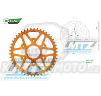 Rozeta řetězová (převodník) Dural 0890-45zubů ESJOT 51-32147-45AO - barva oranžová elox - Husqvarna 401 Svartpilen+401 Vitpilen / 19-21 + KTM 125RC / 14-21+125 Duke ( ABS ) / 14-21+200 Duke ABS / 14-20+200RC ABS / 14-20+390 Adventure ABS / 20-21+390