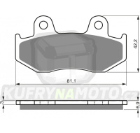 Brzdové destičky Goldfren 103 směs AD - akce