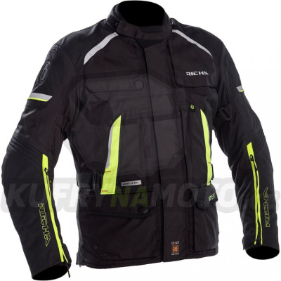 Moto bunda RICHA ATACAMA GORE-TEX fluo žlutá