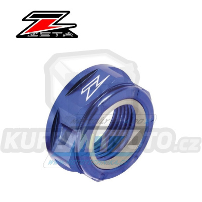 Matice osy zadního kola ZETA ZE93-8046 - Yamaha YZ125+YZ250+YZF250+YZF400+YZF426+YZF450 + WRF250+WRF400+WRF426+WRF450 + WR250X+WR250R + KTM 85SX + SX+SXF+EXC+EXCF + Husqvarna TC+FC+TE+FE+FX - modrá