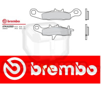 Brzdové destičky Brembo KAWASAKI KX 100 r.v. Od 97 -  směs SD Přední