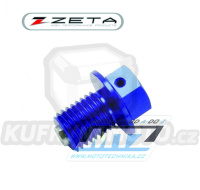 Magnetický výpustný šroub M14x14mm (závit 1,5) - ZETA ZE58-1622 - Honda + Yamaha - modrý