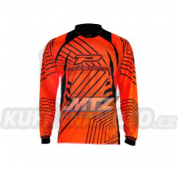 Dres motokros PROGRIP 7010 MX-JERSEY - oranžový FLUO - velikost M