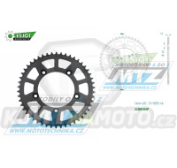 Rozeta řetězová (převodník) Dural 0894-46zubů ESJOT 51-13025-46BP - barva černá elox - KTM 65SX / 02-24 + 60SX / 97-01 + Husqvarna TC65 / 17-24 + Gas-Gas MC65