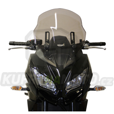 Plexi plexisklo MRA Kawasaki Versys 1000 2015 - typ turistický T černé