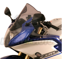 Plexi plexisklo MRA Honda CBR 600 F 2011 - typ racing R kouřové