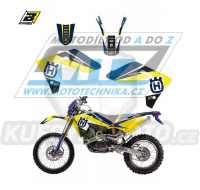 Polepy na motocykl (sada polepů Dream) Husqvarna TC400+TC570 + TE400+TE570 / 01-04 - typ polepů Dream4