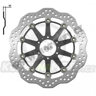 Brzdový kotouč moto NG 1446X