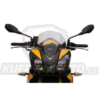 Plexi plexisklo MRA Aprilia Tuono V4 R RR 1000 2011 - 2014 typ Sport SPM černé