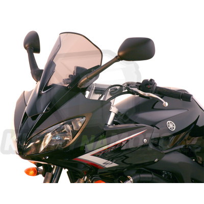 Plexi plexisklo MRA Yamaha FZ 600 S2 Fazer 2007 - typ racing R černé