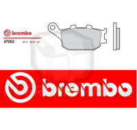 Brzdové destičky Brembo HONDA FORZA 250 r.v. Od 00 - 04 XS směs Zadní