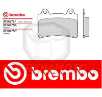 Brzdové destičky Brembo YAMAHA TDR 250 r.v. Od 88 -  směs Originál Přední