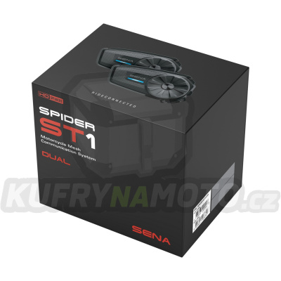 Mesh handsfree headset Spider ST1 (dosah 2 km), SENA (sada 2 jednotek)