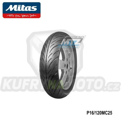 Pneu Mitas 120/80-16 MC25 60P TL