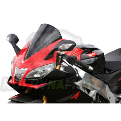 Plexi plexisklo MRA Aprilia RSV 4 125 2009 - 2014 typ racing R černé