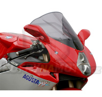 Plexi plexisklo MRA MV Agusta F4 750 - 2009 typ racing R modré