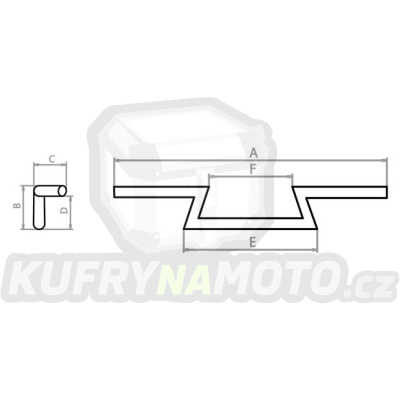 Řidítka Fehling Z-bar zesílená, průměr 31,75/25,4mm, šířka 870mm, chrom Fehling 7751LZ7HDF -akce