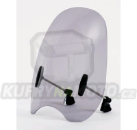 Moto plexi MRA Kawasaki ER 6 N 650 2009 - 2011 typ Customshield CU kouřové