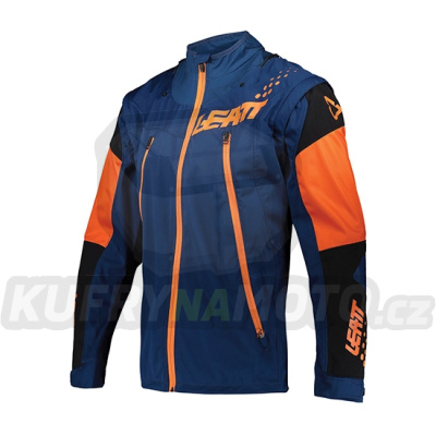 LEATT MOTO 4.5 LITE BUNDA ORANŽOVÁ BARVA ORANŽOVÁ / NAVY MODRÁ VELIKOST XL-5021000203-akce