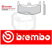 Brzdové destičky Brembo HONDA VT ED 500 r.v. Od 82 -  Originál směs Zadní