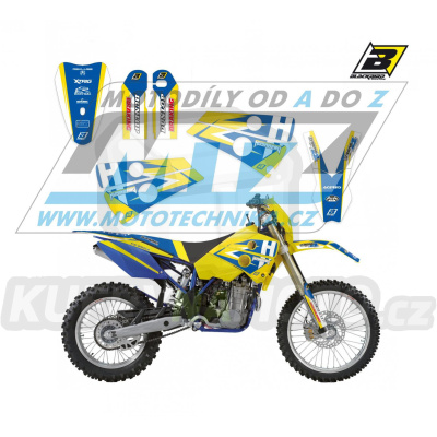 Polepy na motocykl (sada polepů Dream) Husaberg FE+FS / 00-05 - typ polepů Dream4