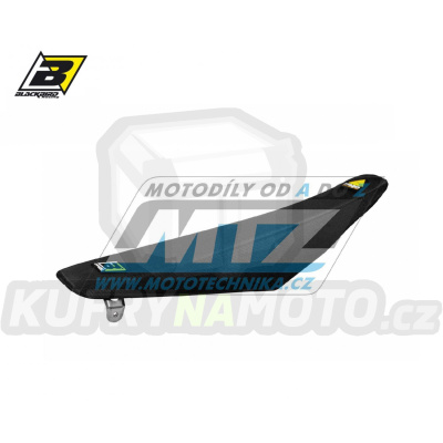 Potah sedla Kawasaki KXF250 / 09-12 + KXF450 / 09-11 - barva černá - typ potahu PMD