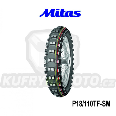 Pneu Mitas 110/100-18&quot; Terra Force MX-SM 64R TT