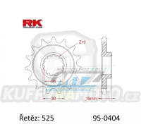 Kolečko řetězové (pastorek) 0404-15zubů RK - BMW S1000R + S1000RR + S1000RR Sport + S1000XR + 1000HP4