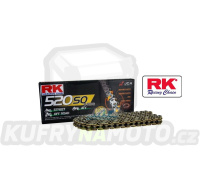 Řetěz RK 520 SO (98čl) - těsněný/ o kroužkový (zlatý)