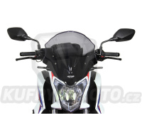 Plexi plexisklo MRA Honda CB 650 F 2014 - 2016 typ racing NRM kouřové