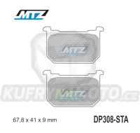 Destičky brzdové DP308-STA - směs Standard