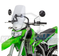 Sada plexi štítu proti větru - ZETA ZE70-1101 - Kawasaki KLX250+D-TRACKER X / 08-20 + KLX300 / 23 + KLX300SM / 22-23